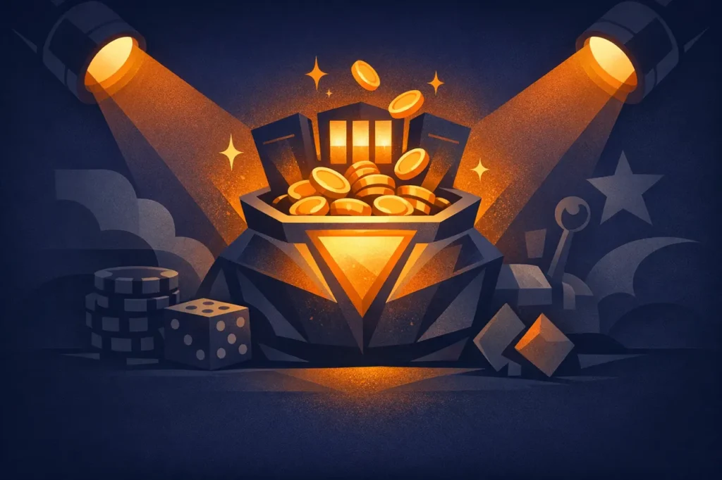 Let's Jackpot casino review hero visualisatie