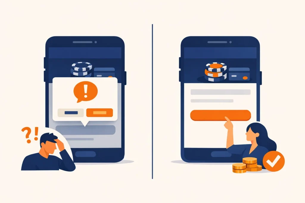 Deposit flow met en zonder contactmoment vergelijking