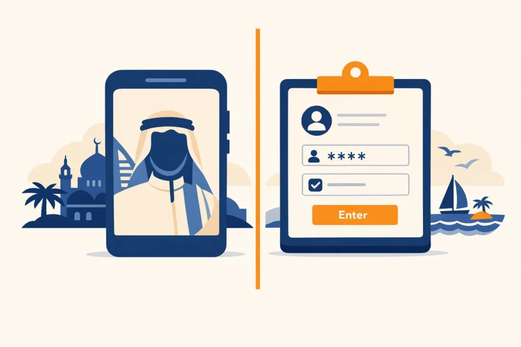 Casino zonder contactmoment regulatoire grens illustratie