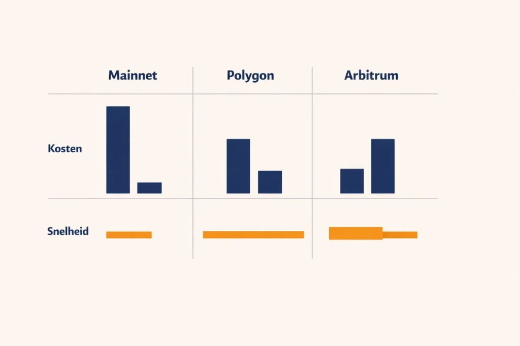 Ethereum casino Layer 2 Polygon Arbitrum snelheid kosten
