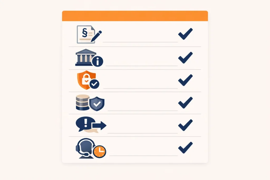 Checklist legale online casinos herkennen